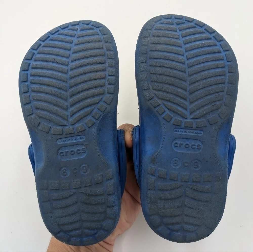 Crocs Blue Sandal Water Shoe 8T 9T